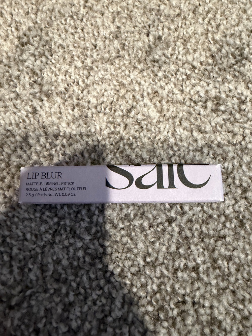 Saie Lip Blur Matte Lipstick Pop